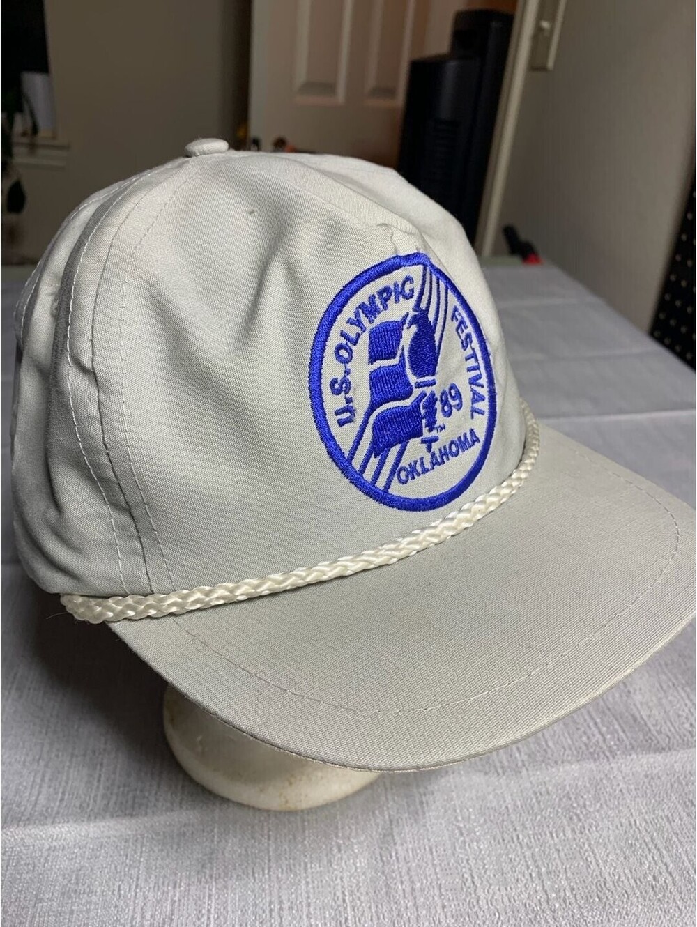 Universal 1989 U.S. Olympic Festival Oklahoma Rope Snapback Hat